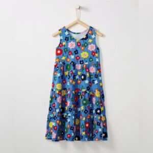 HANNA ANDERSSON BRIGHT COLORED FLORAL DRESS SIZE 14-16